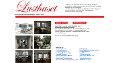 Desktop Screenshot of lusthuset.tidsverkstaden.se